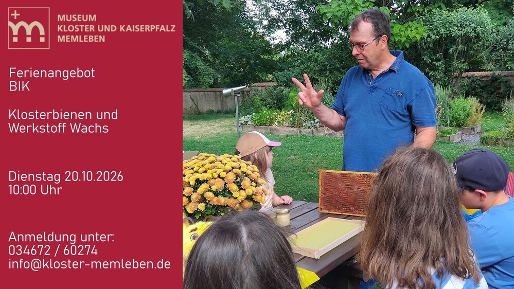 Klosterbienen und Werkstoff Wachs