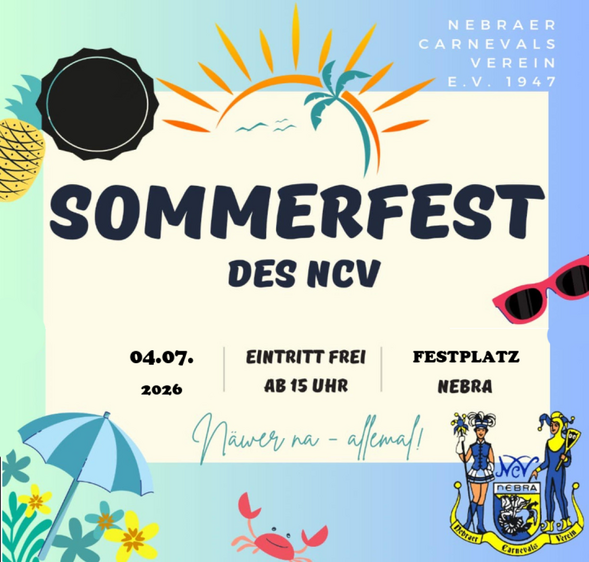 Sommerfest des NCV 2026
