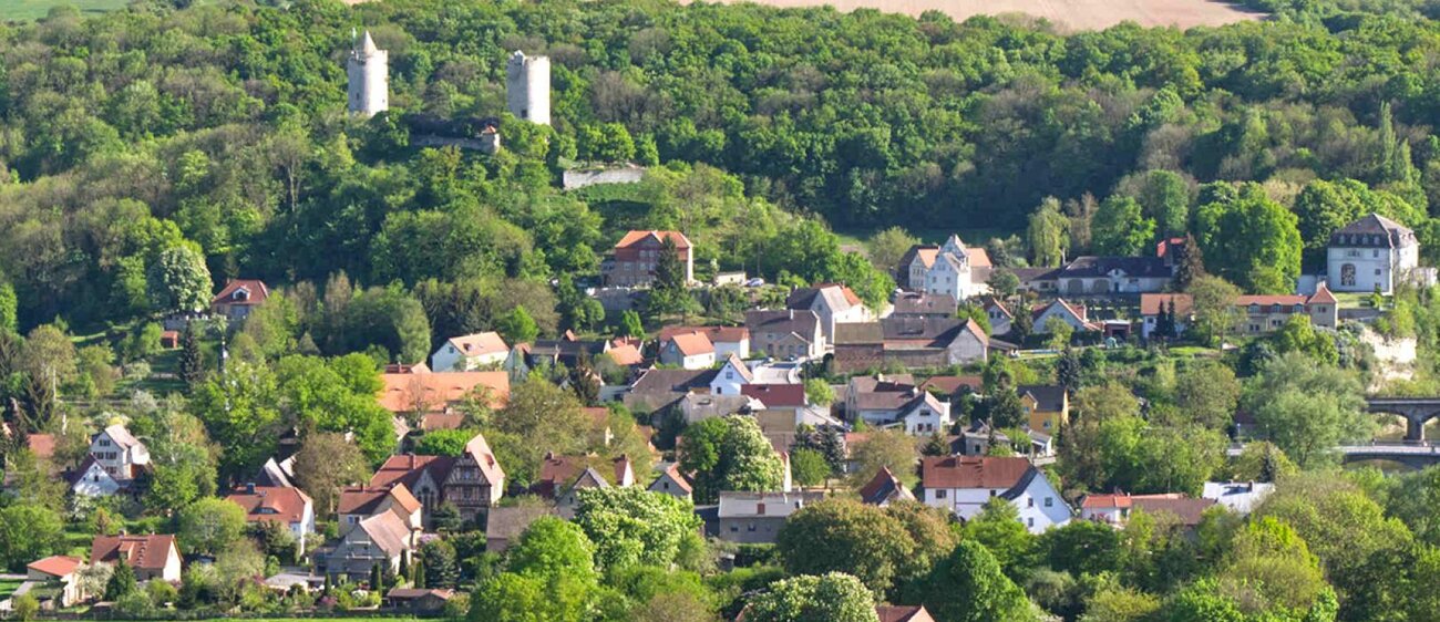 Burg Saaleck und Saaleck