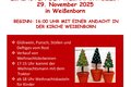 Einläuten der Weihnachtszeit