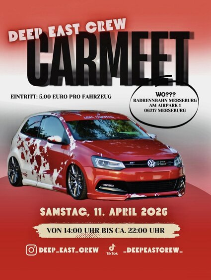CARMEET Radrennbahn Merseburg 