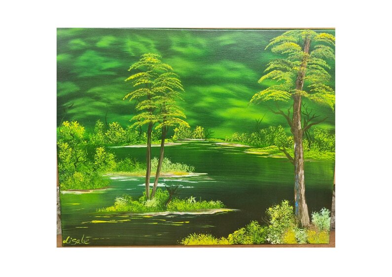 Malen nach Bob Ross® - Smaragdgrüner Wald