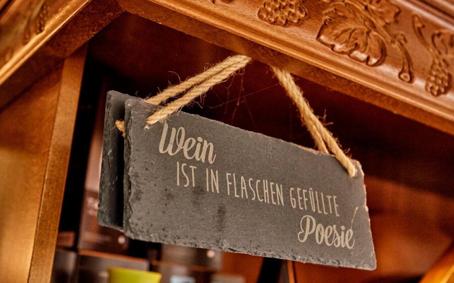 Thüringer Weingut Zahn, Detail im Weinshop