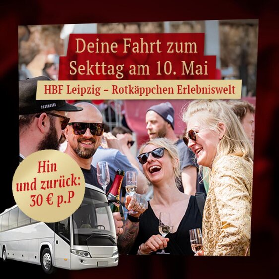 Deutscher Sekttag - Tanztrip nach Freyburg ab Leipzig Hbf
