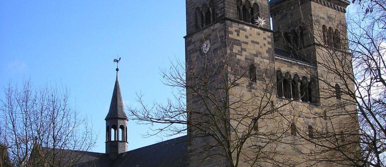 Außenansicht der Klosterkirche Bad Klosterlausnitz