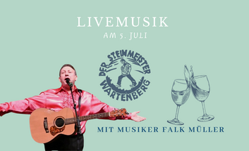 Livemusik im Weingarten