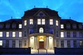 Oberlandesgericht Naumburg in der "Blauen Stunde" - Treffpunkt der Erlebnisführung "Kriminales und Kriminelles"