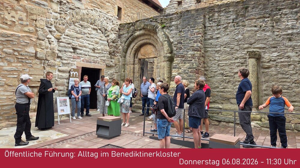 Öffentliche Führung: “Alltag im Benediktinerkloster"