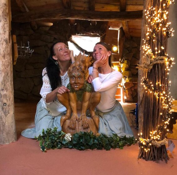 Kulturzeit im Schloss Frankleben  - „Bouquet“ / ein Klangstrauß aus Harfe und Flöte / mit Julia Lehne (Harfe & Gesang) und Sabine Neuber (Flöte)