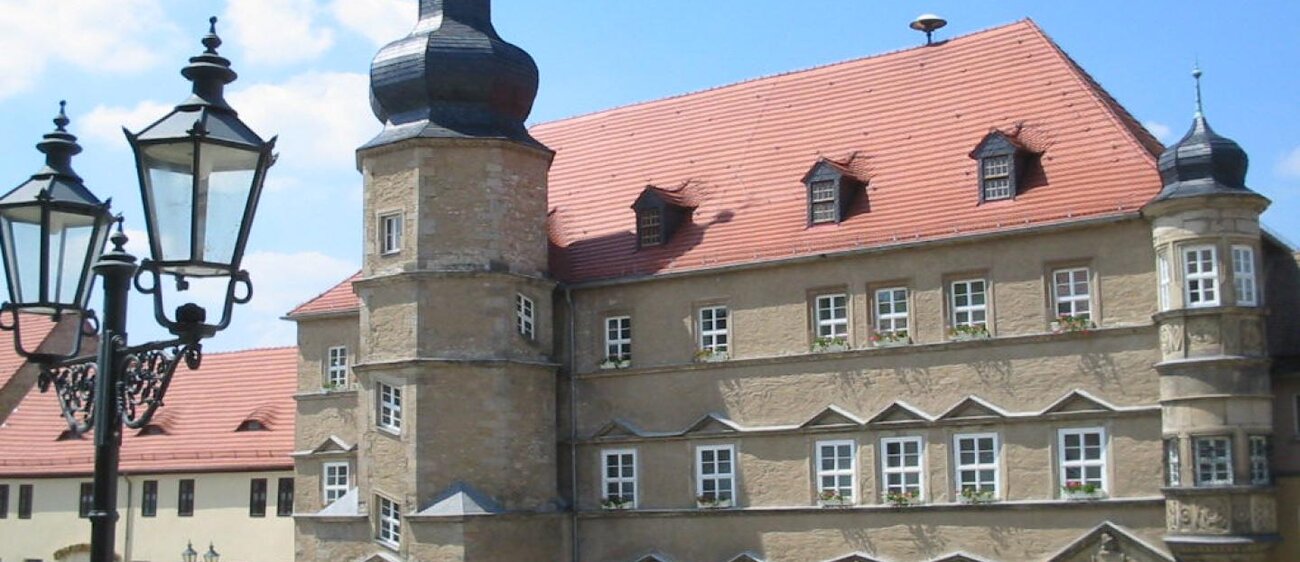 Blick auf das Rathaus