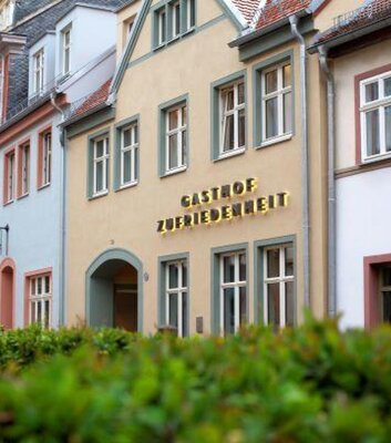 Hausansicht des Gasthofes Zufriedenheit