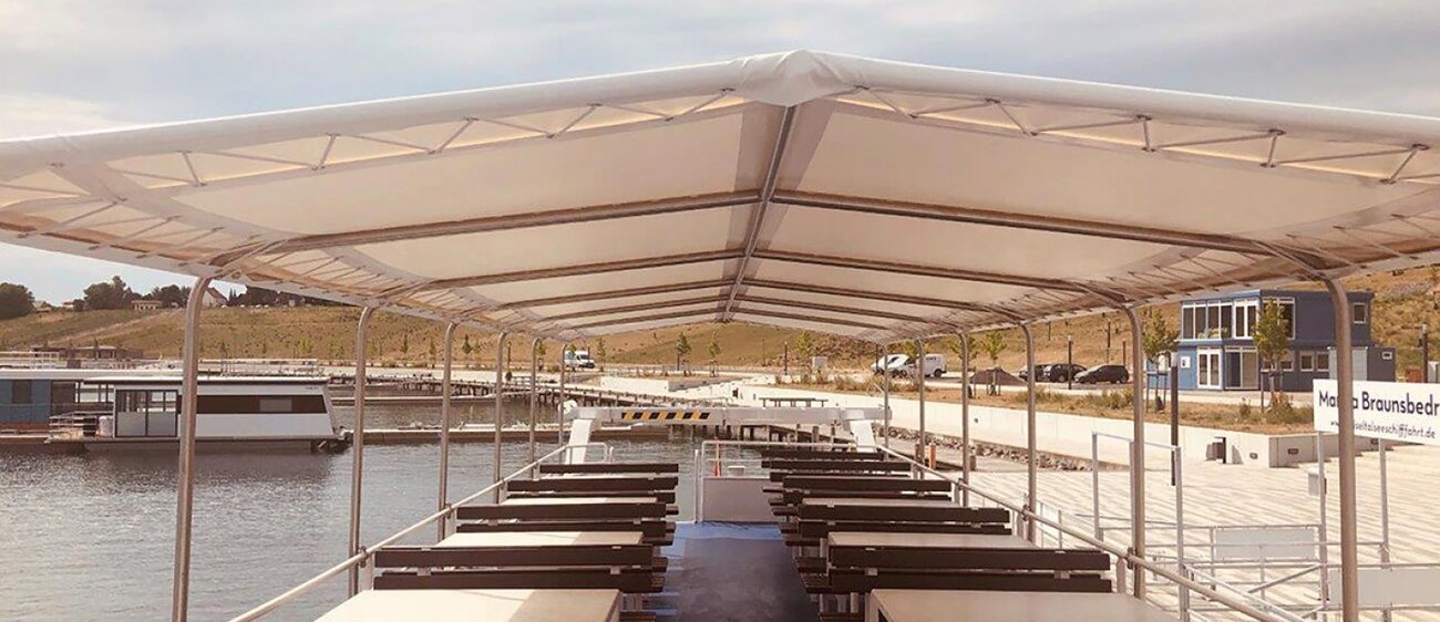 MS Geiseltalsee Oberdeck 