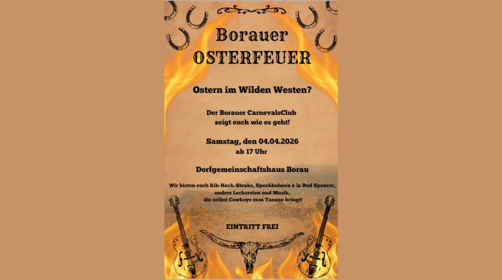 Borauer Osterfeuer