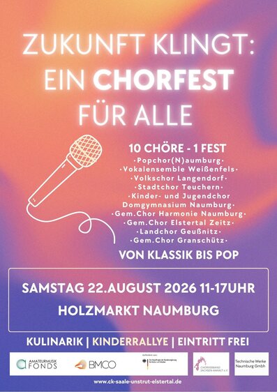 Zukunft klingt: Ein Chorfest für Alle