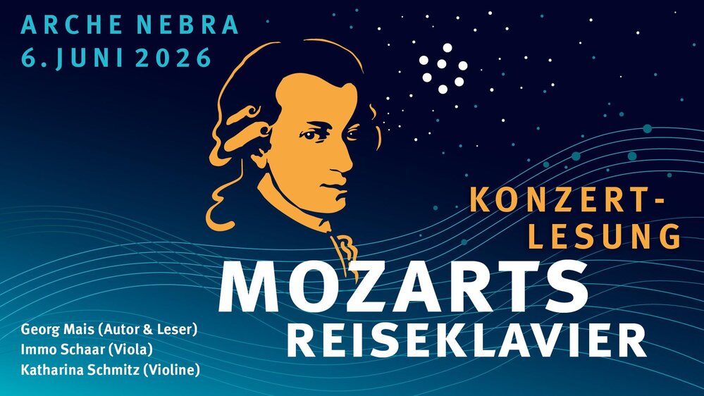 Konzert-Lesung »Mozarts Reiseklavier«