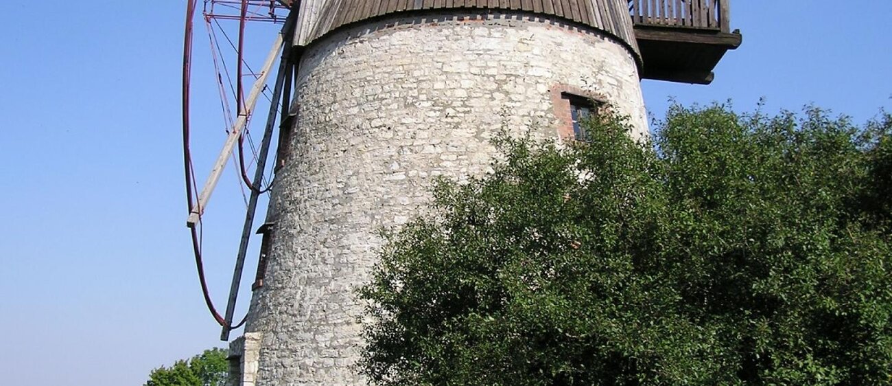 Seitenansicht Windmühle