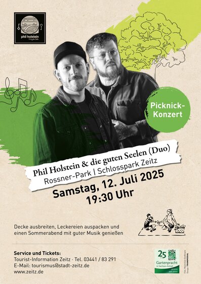 Phil Holstein & die guten Seelen  - Picknickkonzert