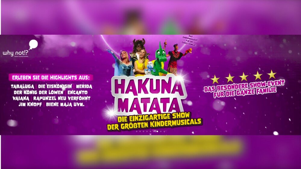 Kindermusical-Gala „Hakuna Matata“