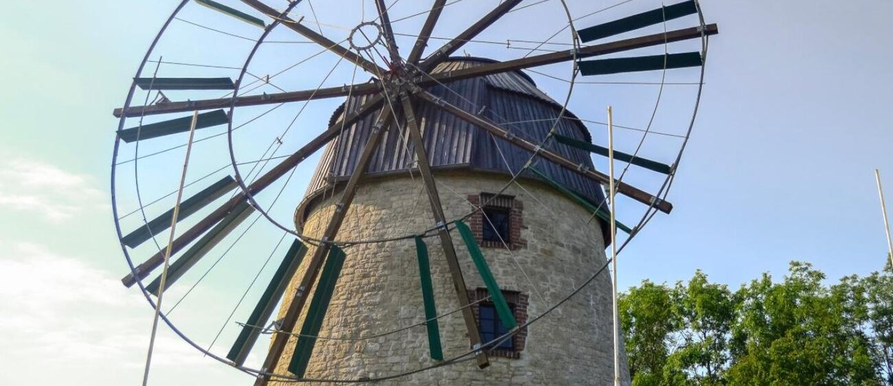 Holländer Windmühle Eckartsberga