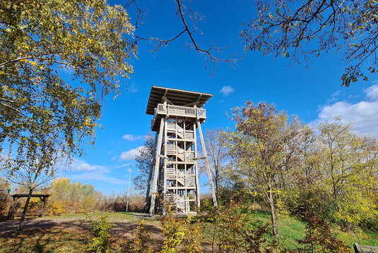 Aussichtsturm Pauline im Müchelner Ortsteil Stöbnitz