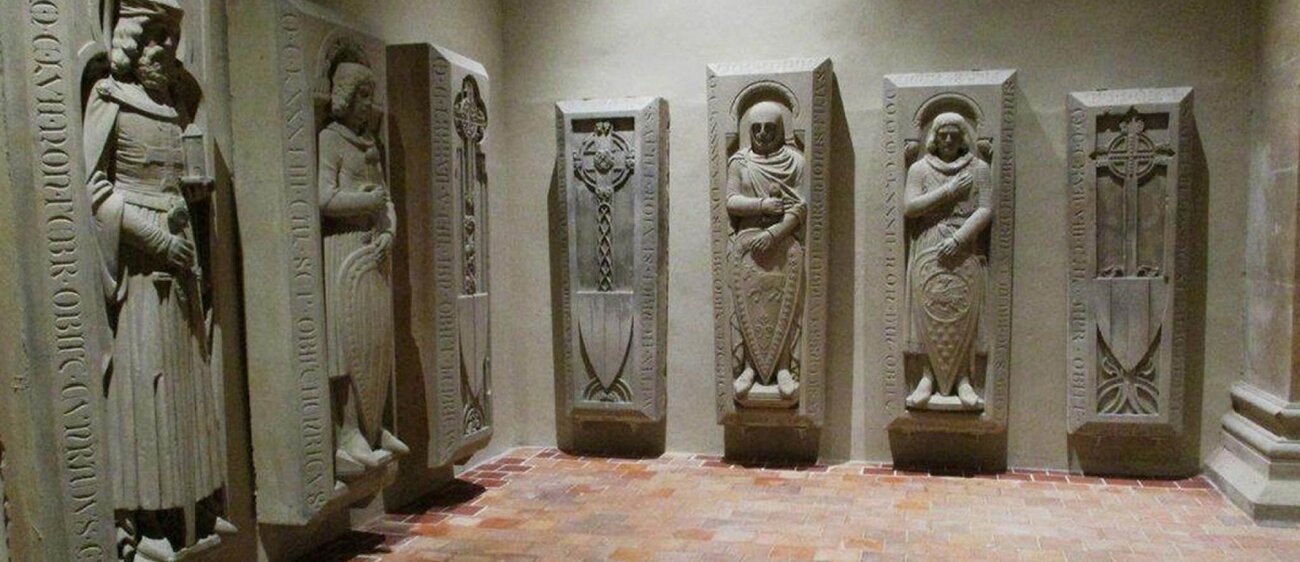 Epitaphe der Wettiner Linie von Konrad dem Großen und seinen Kindern