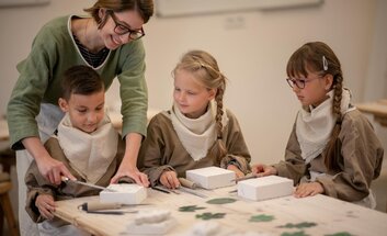 Ferienaktionen der KinderDomBauhütte in den Osterferien