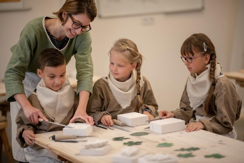 Ferienaktionen der KinderDomBauhütte in den Osterferien