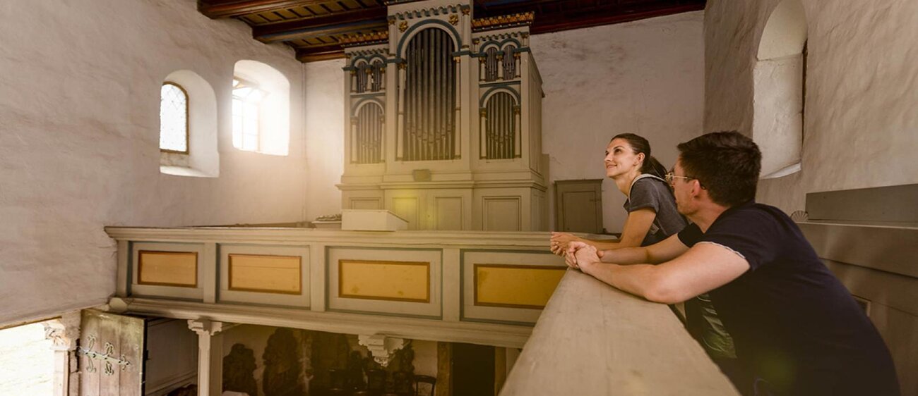 Orgel in der Kirche Steinbach