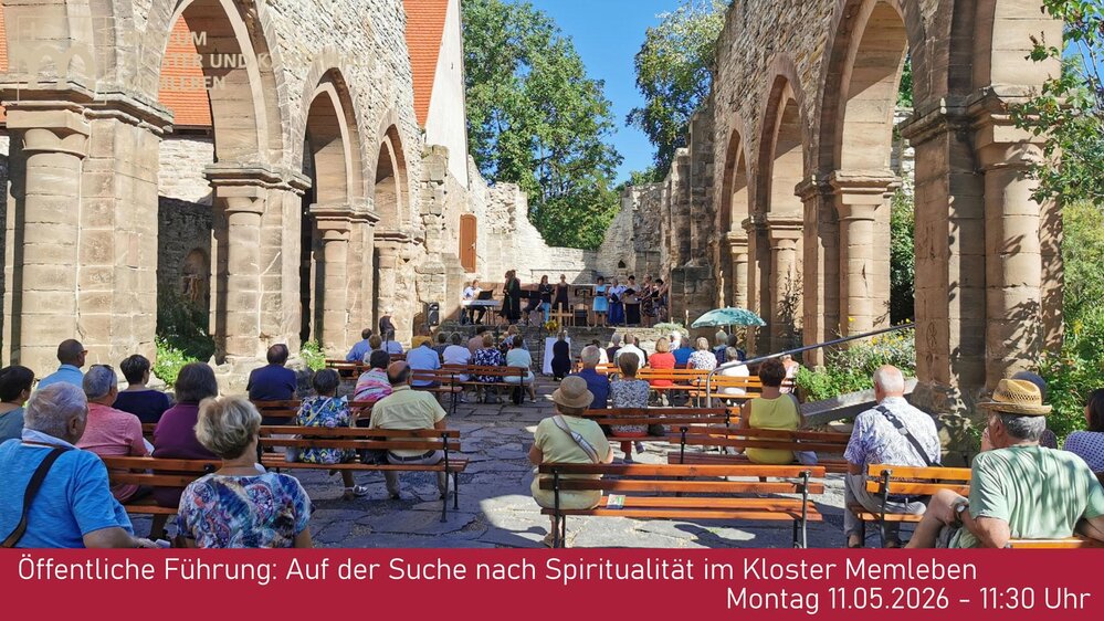 Öffentliche Führung: Auf der Suche nach Spiritualität im Kloster Memleben
