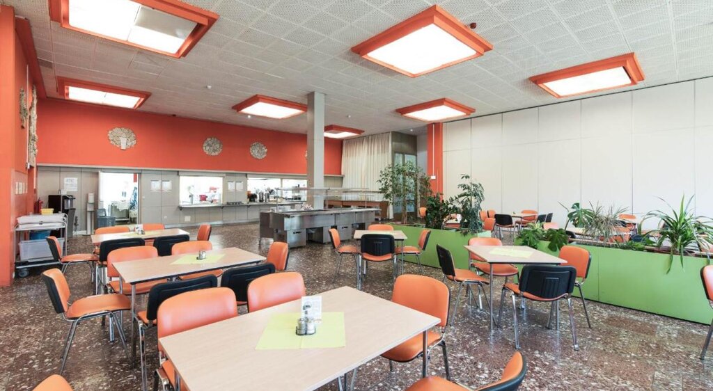 Ansicht der Cafeteria