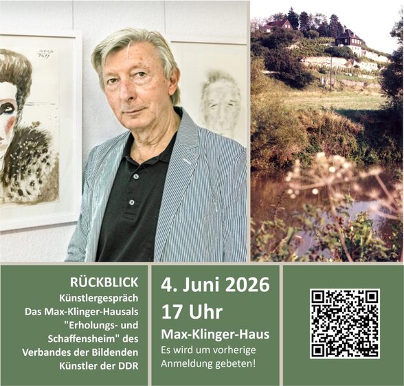 Rückblick - Künstlergespräch im Max-Klinger-Haus