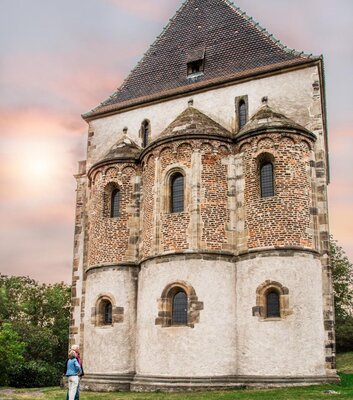 Die Doppelkapelle St. Crucius in Landsberg.