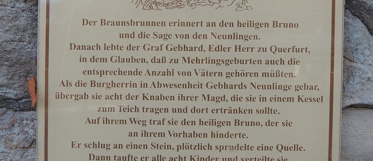 Tafel Braunsbrunnen