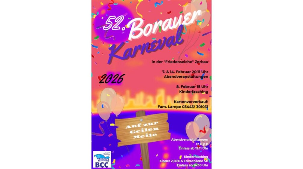 52. Borauer Karneval