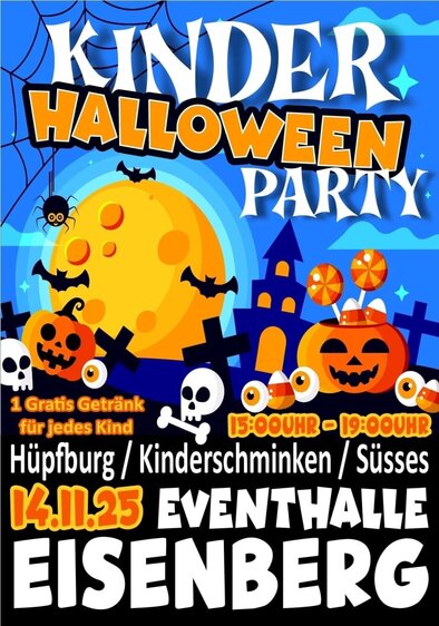 Kinder-Halloween-Party