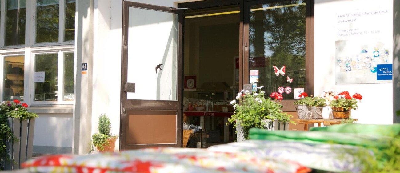 Werksverkauf der Porzellanmanufaktur Kahla GmbH