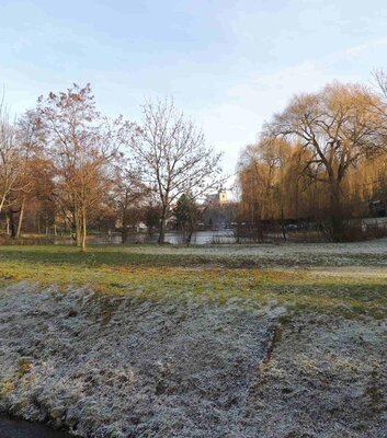 Der Thalgarten verbindet über einige hundert Meter den früheren Ortsteil Thaldorf mit der Altstadt.