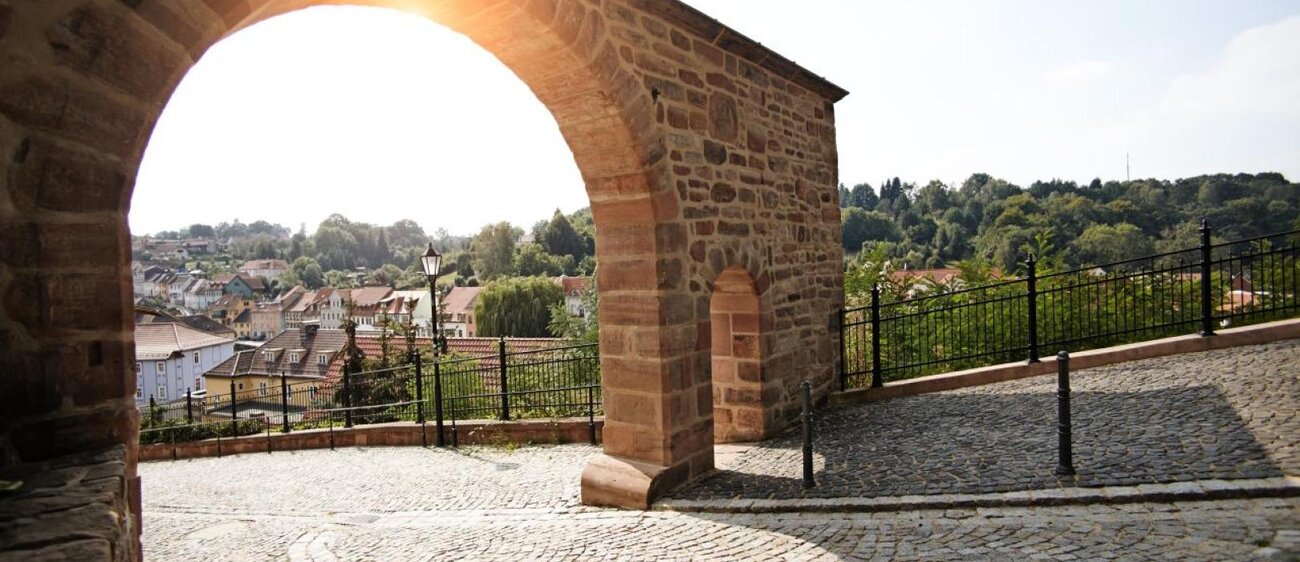 Rotes Tor in Stadtroda - Teil der Stadtbefestigung