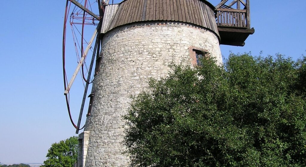 Seitenansicht Windmühle