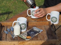 Stößen-Adams-Alpaka-Farm-Kaffe