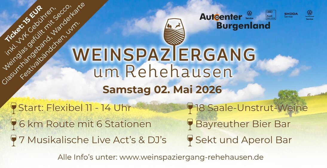 Weinspaziergang um Rehehausen 2026