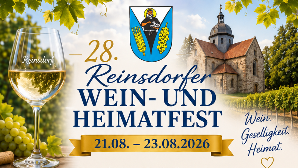 28. Reinsdorfer Wein- und Heimatfest 2026