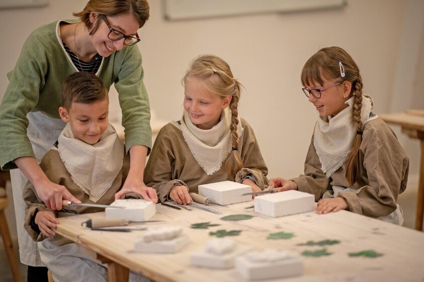 FerienAktionen in der KinderDomBauhütte in den Winterferien