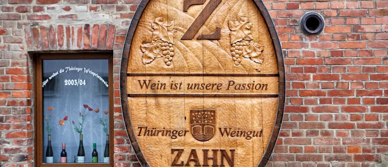 Thüringer Weingut Zahn, Detail im Weinshop
