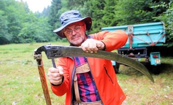 Sensenmähen - Mähen für den Hausgebrauch