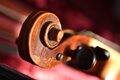 Wirbel einer Violine<br>