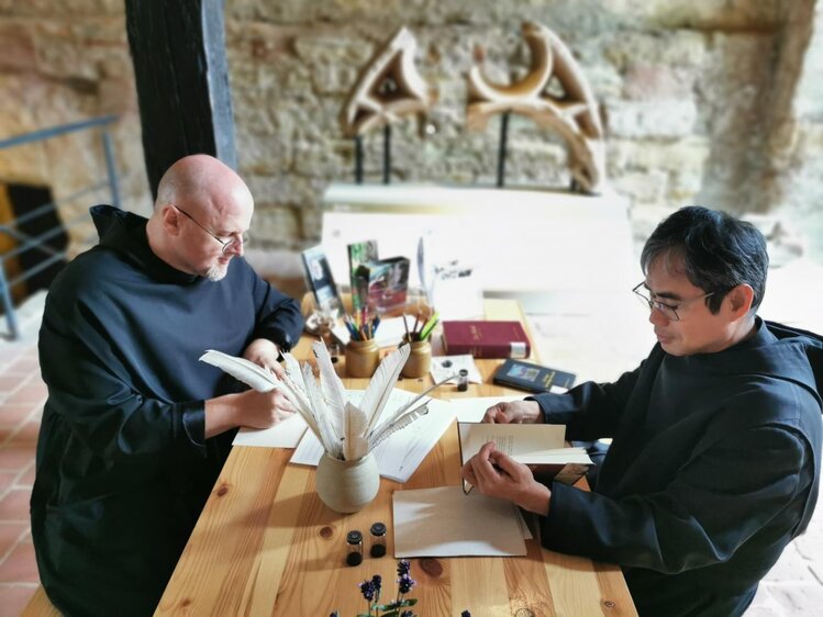 Ferienangebot Oh wie schwer ist das Schreiben – Ein Besuch in der klösterlichen Schreibstube