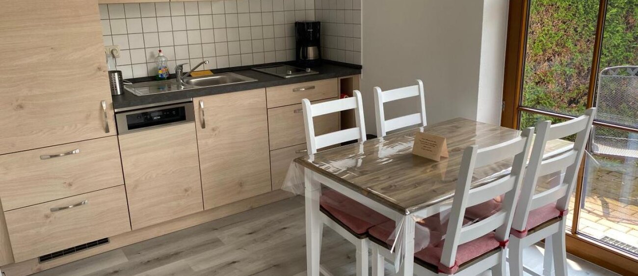 Ferienwohnung Nägler in Bad Kösen in der Saale-Unstrut Region. Einrichtung, Ausstattung der Ferienwohnung.