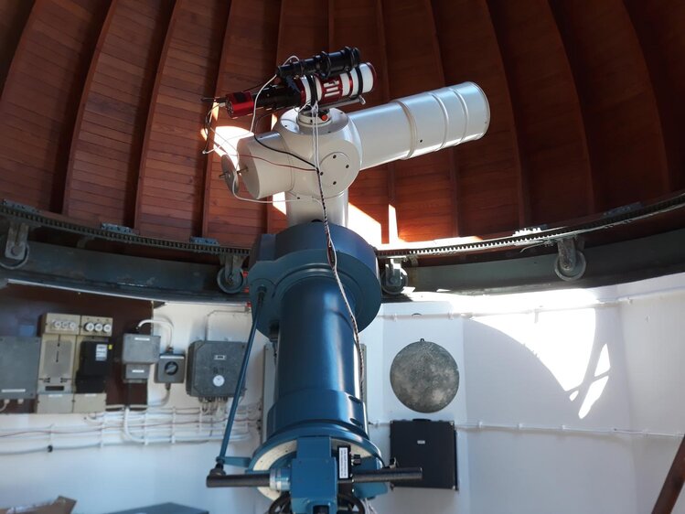 Kuppelführung und Beobachtung der Sonne