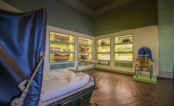 Kinderwagenmuseum im Schloss Moritzburg in Zeitz